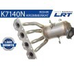 LRT Manifold Katalitik Konvertör — Opel Astra (1)