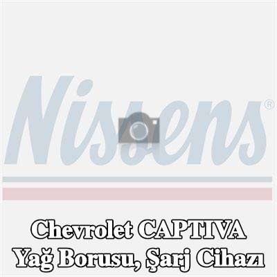 NISSENS Yağ Borusu, şarj cihazı — Chevrolet Captiva