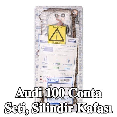 AJUSA Conta seti, silindir kapağı contalı silindir kapağı, valf gövdesi contalı, FIBERMAX — 1990 Audi 100