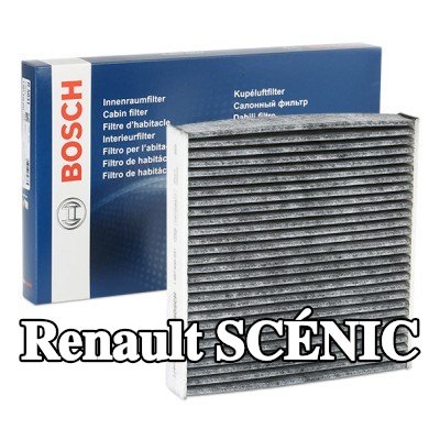 BOSCH مرشح حبوب اللقاح مرشح الكربون المنشط — Renault Scénic