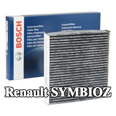 BOSCH مرشح حبوب اللقاح مرشح الكربون المنشط — Renault Symbioz