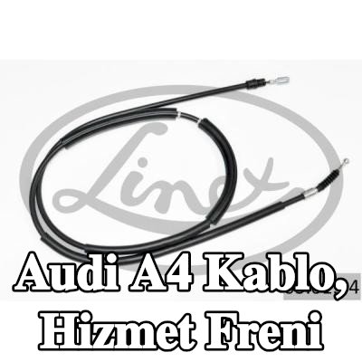 LINEX Kablo, hizmet freni — Audi A4