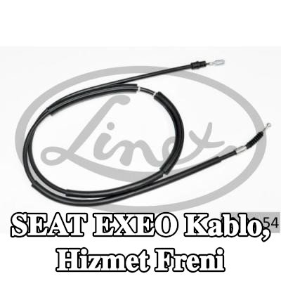 LINEX Kablo, hizmet freni — SEAT Exeo