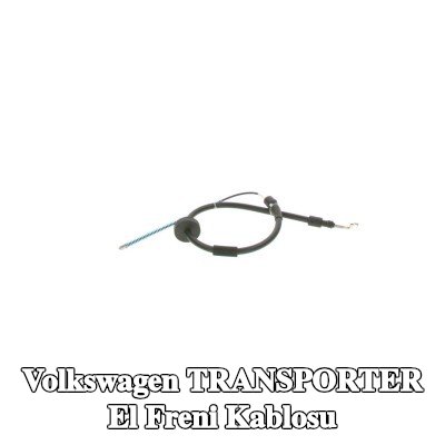 BOSCH El freni kablosu 844mm — 2002 Volkswagen Transporter