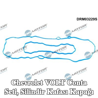 DR.MOTOR AUTOMOTIVE Conta seti, silindir kafası kapağı — Chevrolet Volt