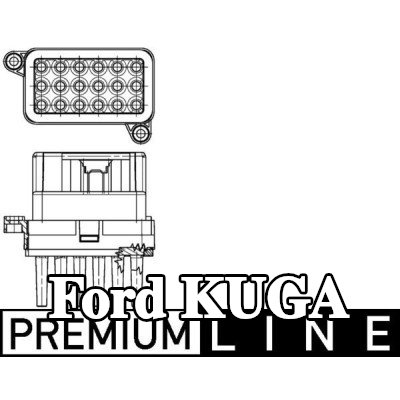 MAHLE منظم محرك المروحة — 2012 Ford Kuga