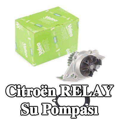 VALEO Kapaksız su pompası, conta/sızdırmazlık elemanları ile — 2000 Citroën Relay