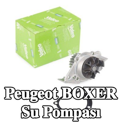 VALEO Kapaksız su pompası, conta/sızdırmazlık elemanları ile — 2000 Peugeot Boxer
