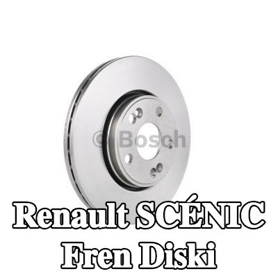 BOSCH Fren diski Dış Çap: 280mm, Havalandırmalı, içten havalandırmalı, Yağlanmış, cıvata/vida ile — 2000 Renault Scénic