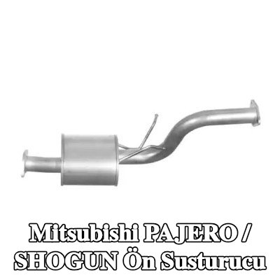 VEGAZ Ön Susturucu — Mitsubishi Pajero / Shogun