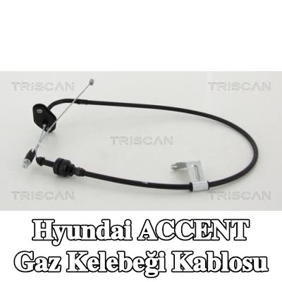 TRISCAN Gaz kelebeği kablosu — Hyundai Accent