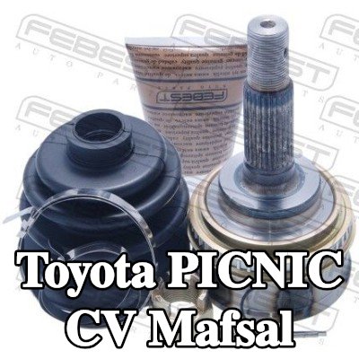 FEBEST CV mafsalı Ön Aks, Tekerlek Tarafı, ABS sensör halkalı — Toyota Picnic