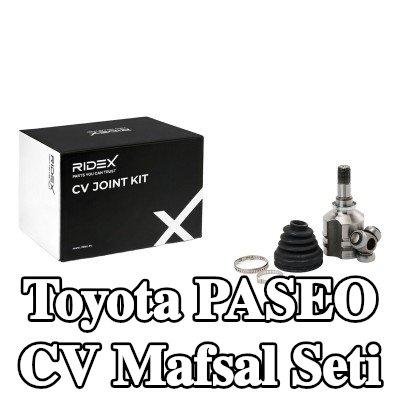 RIDEX CV mafsalı kiti Ön Aks, şanzıman tarafında — 1990 Toyota Paseo
