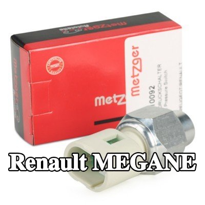 METZGER مفتاح ضغط الزيت، التوجيه المعزز — Renault Megane
