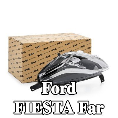 TYC Far Sol, H7/H1, LED, elektrik motorlu — Ford Fiesta