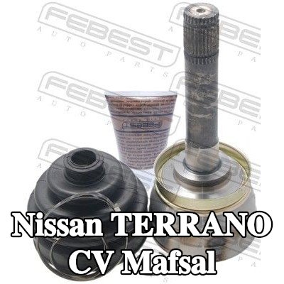 FEBEST CV mafsalı Ön Aks, Tekerlek Tarafı — 1990 Nissan Terrano