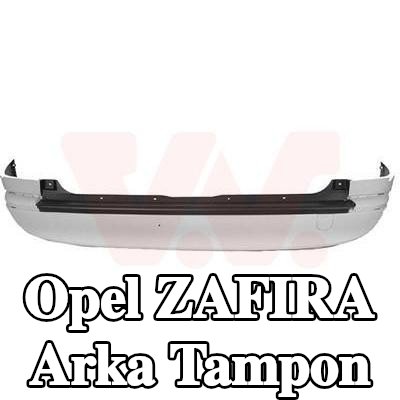 VAN WEZEL Arka tampon Arka — 2002 Opel Zafira