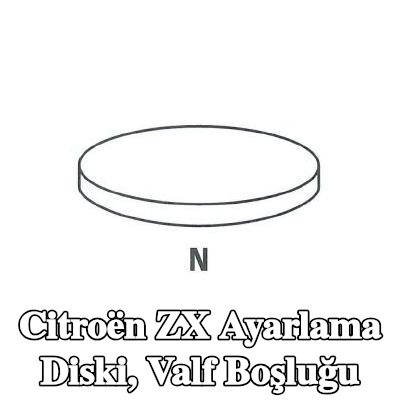 IPSA Ayarlama Diski, valf boşluğu — Citroën Zx