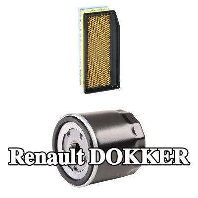 RIDEX PLUS مجموعة الفلاتر — Renault Dokker