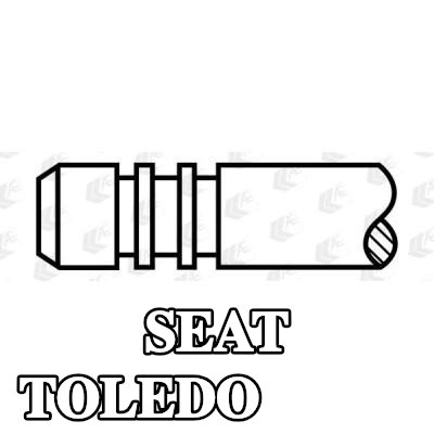 AE صمام السحب - طرف ساق الصمام مقوى — 2016 SEAT Toledo