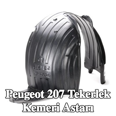 VAN WEZEL Tekerlek kemeri kaplaması Sağ Ön — Peugeot 207
