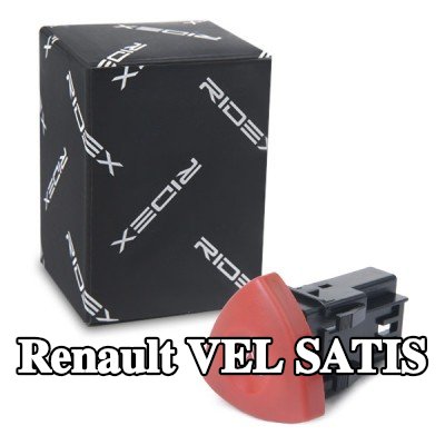 RIDEX مفتاح ضوء التحذير من الخطر — Renault Vel Satis