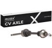 RIDEX Tahrik mili Ön Aks Sağ, 1070mm, rulmanlı (ler) — Citroën C25 (1)