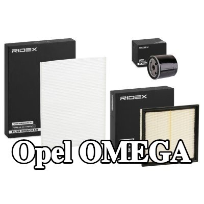 RIDEX مجموعة الفلاتر — Opel Omega
