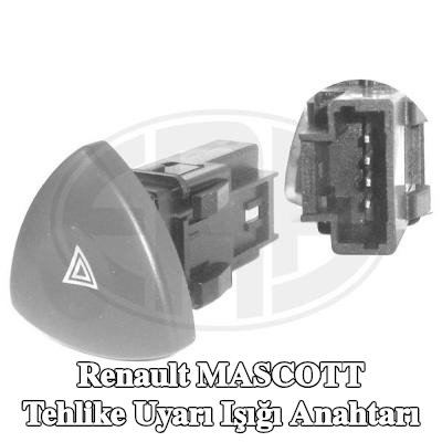 ERA Tehlike uyarı ışığı anahtarı — Renault Mascott