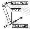 FEBEST Ara burç, amortisör — Nissan Cabstar E (2)