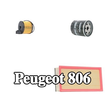 RIDEX مجموعة الفلاتر — Peugeot 806