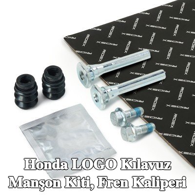RIDEX Kılavuz manşon kiti, ön aks fren kaliperi, cıvatalar ile — Honda Logo