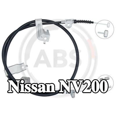 A.B.S. كابل فرامل اليد 1775mm — Nissan Nv200