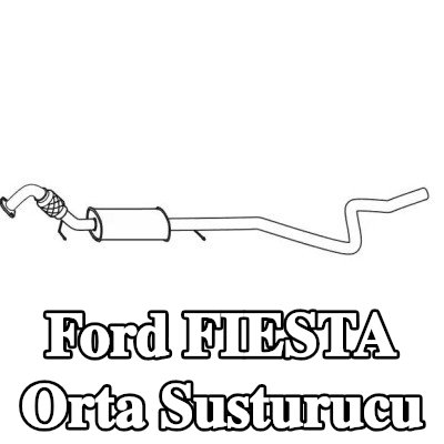 VEGAZ Orta susturucu — 2018 Ford Fiesta