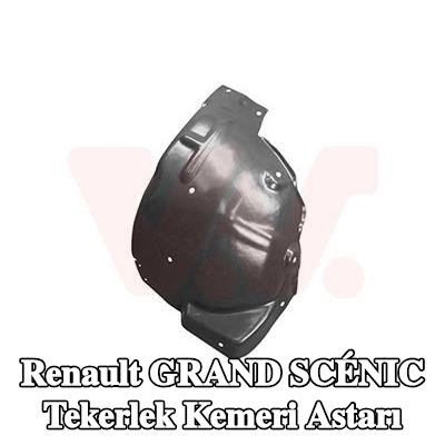 VAN WEZEL Tekerlek kemeri kaplaması Sol Ön — Renault Grand Scénic