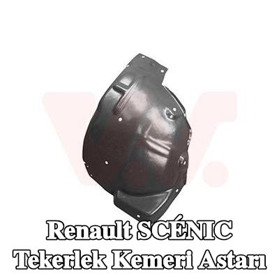 VAN WEZEL Tekerlek kemeri kaplaması Sol Ön — 2017 Renault Scénic