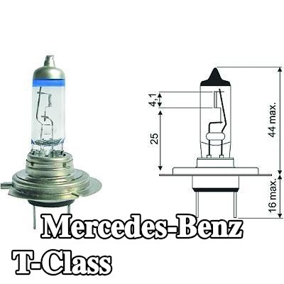 DIEDERICHS لمبة المصباح الأمامي More Light +90% — Mercedes-Benz T-Class