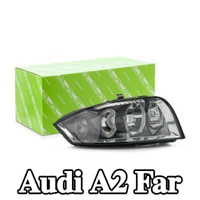VALEO Far ORİJİNAL PARÇA, Sağ, H3, H7, far seviyeleme motoru olmadan, Sinyal rengi: Turuncu — Audi A2