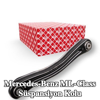 FEBI BILSTEIN Arka Aks Sol Süspansiyon Kolu, Üst, Çelik Sac — Mercedes-Benz ML-Class