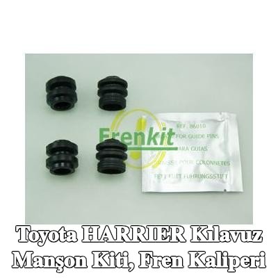FRENKIT Kılavuz manşon kiti, fren kaliperi Arka Aks — 2000 Toyota Harrier
