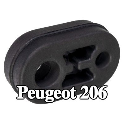 FEBI BILSTEIN حامل، أنبوب العادم — Peugeot 206