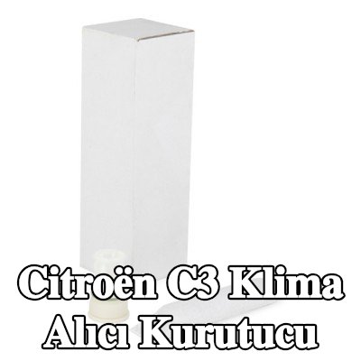 NISSENS Klima alıcı kurutucu R1234yf, R134a — 2005 Citroën C3