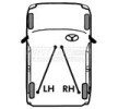 FIRST LINE El freni kablosu 1800mm — Mitsubishi Space Runner (1)