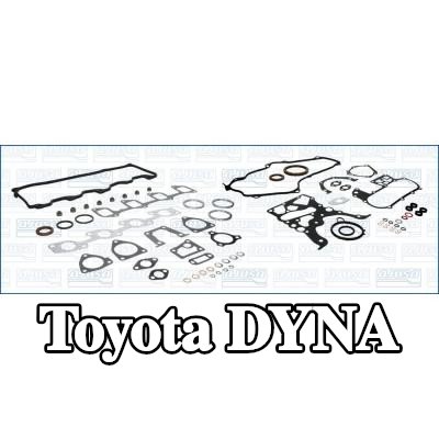 AJUSA مجموعة حشيات كاملة, محرك مزود بأختام صمامات, بدون حشية رأس الأسطوانة — Toyota Dyna