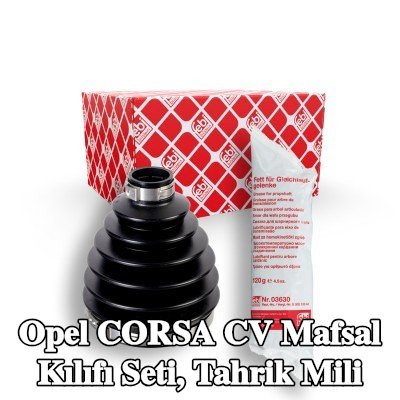 FEBI BILSTEIN CV Mafsal Kılıfı Seti, tahrik mili — Opel Corsa