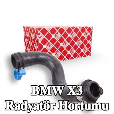 FEBI BILSTEIN Radyatör hortumu Üst, hızlı bağlantı elemanlı — 2012 BMW X3