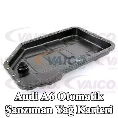VAICO Yağ tahliye tapalı otomatik şanzıman yağ karteri, contasız/sızdırmazlık elemanı olmadan, conta halkası ile, yağ karteri contası olmadan, Orijinal VAICO Kalitesi — 2002 Audi A6