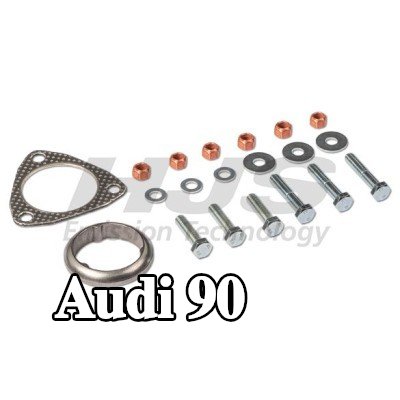 HJS مجموعة تركيب المحول الحفاز — Audi 90