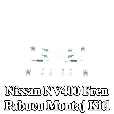 BOSCH Yaylı fren pabucu montaj kiti — Nissan Nv400