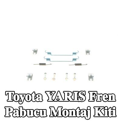 BOSCH Yaylı fren pabucu montaj kiti — Toyota Yaris